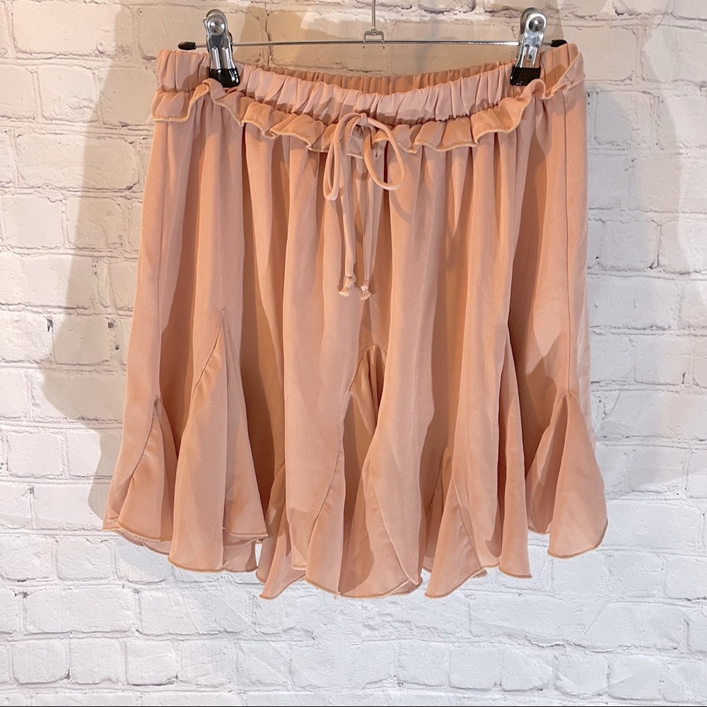 Saint & Hearts Tutu Pleated Mini Skirt (Skort) S